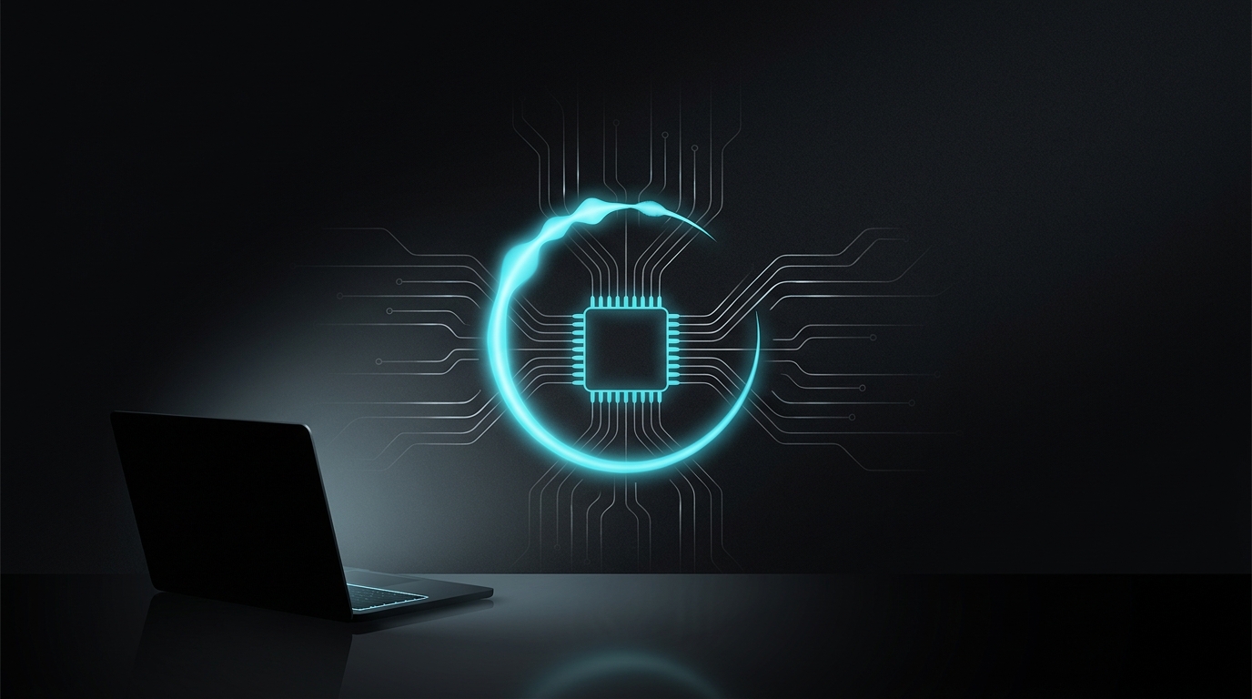 Speech processed on the chip in front of you — nowhere else.